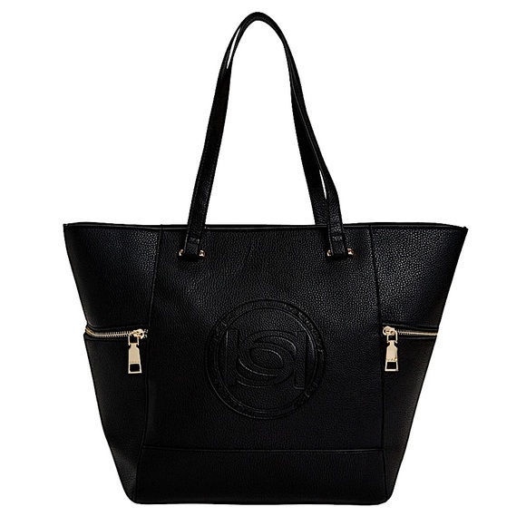 bebe Handbags - BEBE • Black Rumi Tote Bag Shoulder Purse